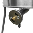 HD Stainless Steel High Pressure Propane Stove Burner W- Wheel 200,000 BTU