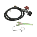 HD Stainless Steel High Pressure Propane Stove Burner W- Wheel 200,000 BTU