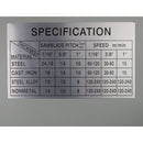 Heavy Duty 12" x 7" Vertical Band Saw Metal Wood Inverter 3/4-HP 1,500RPM