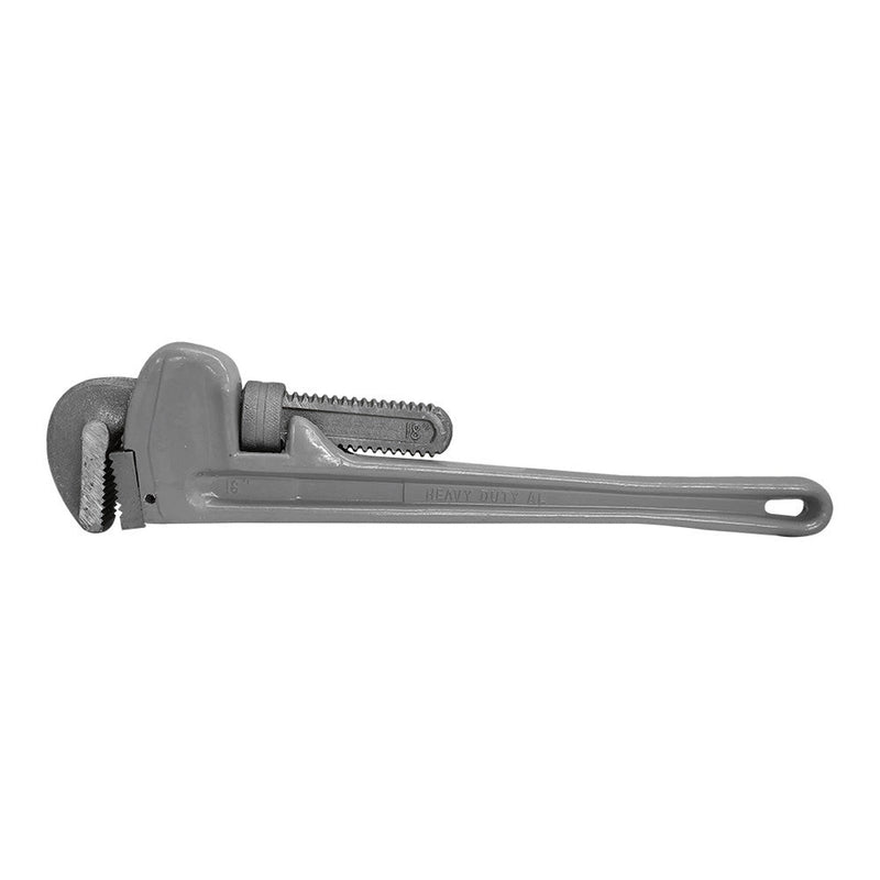 Heavy Duty 18'' Adjustable Aluminum Pipe Wrench Straight Plumbing Monkey Plumber