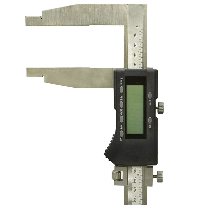 Heavy Duty 18''/ 450mm Electronic Digital Caliper Long Jaw Resolution 0.0005''