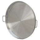 Heavy Duty 21-3/4" ROUND Stainless Steel Comal Griddle Pan Grill Fry Tray Cook