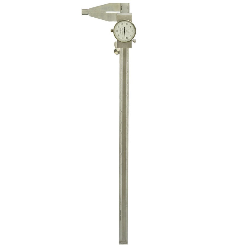 Heavy Duty 24'' Stainless Steel Long Range Dial Caliper GRAD 0.001'' OD ID Measuring