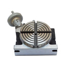 Heavy Duty 4'' Horizontal & Vertical Rotary Table Horizontal & Vertical 100mm For Milling Machine