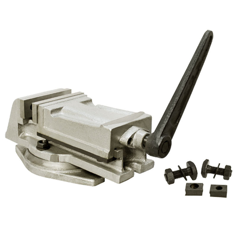 Heavy Duty 4'' Swivel Base Milling Vise Machine Vise w- Ruler 3-1/8'' Jaw Opening
