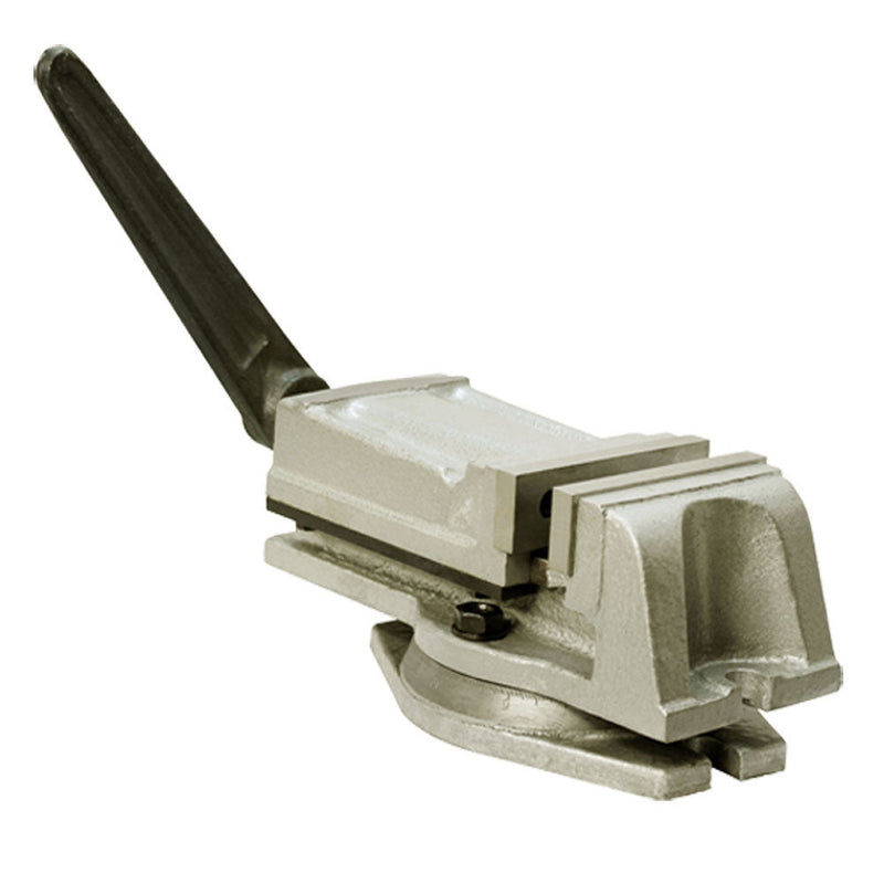 Heavy Duty 4'' Swivel Base Milling Vise Machine Vise w- Ruler 3-1/8'' Jaw Opening