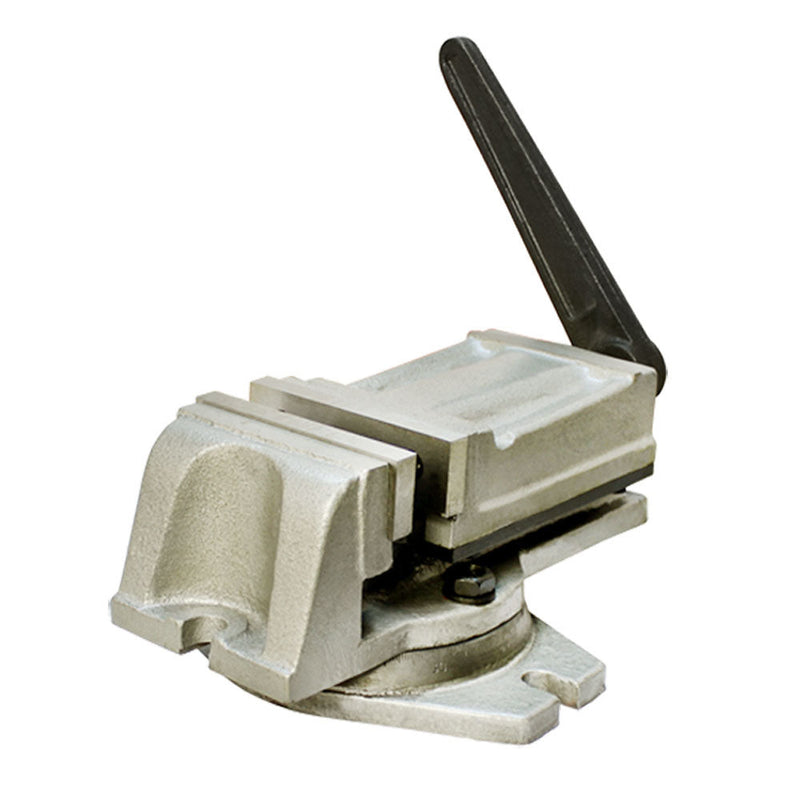 Heavy Duty 4'' Swivel Base Milling Vise Machine Vise w- Ruler 3-1/8'' Jaw Opening