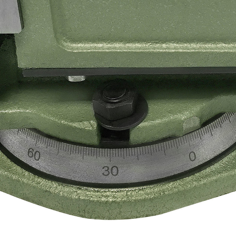 Heavy Duty 5'' Milling Vise With Swivel Base 360 Degree Rotation