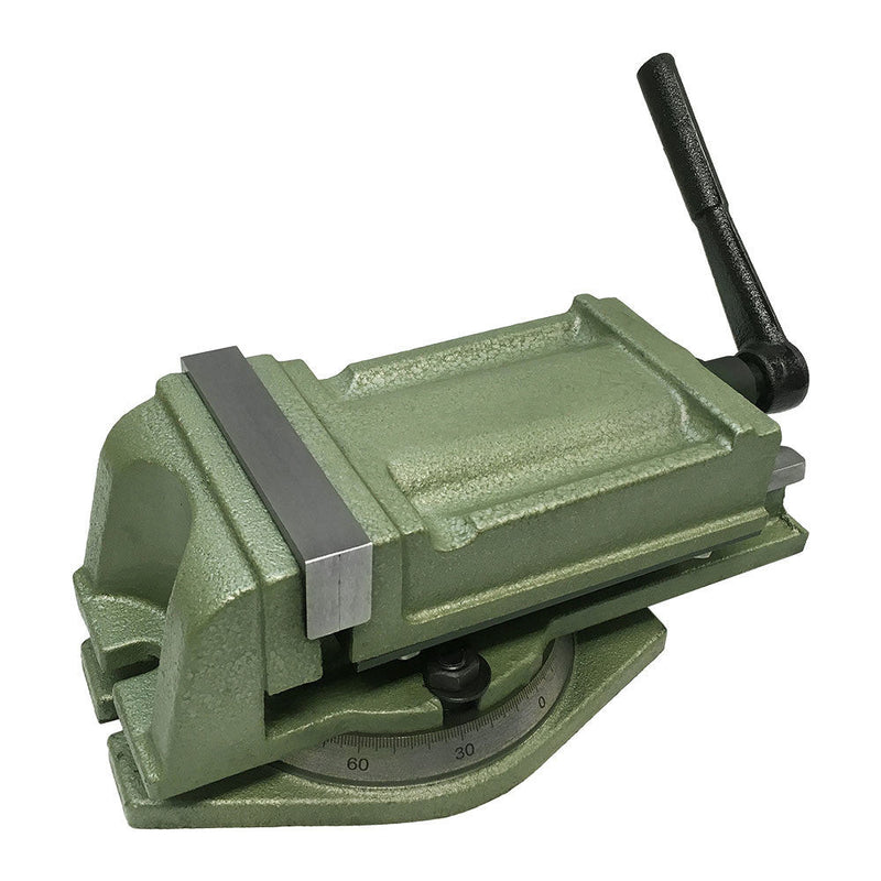 Heavy Duty 5'' Milling Vise With Swivel Base 360 Degree Rotation