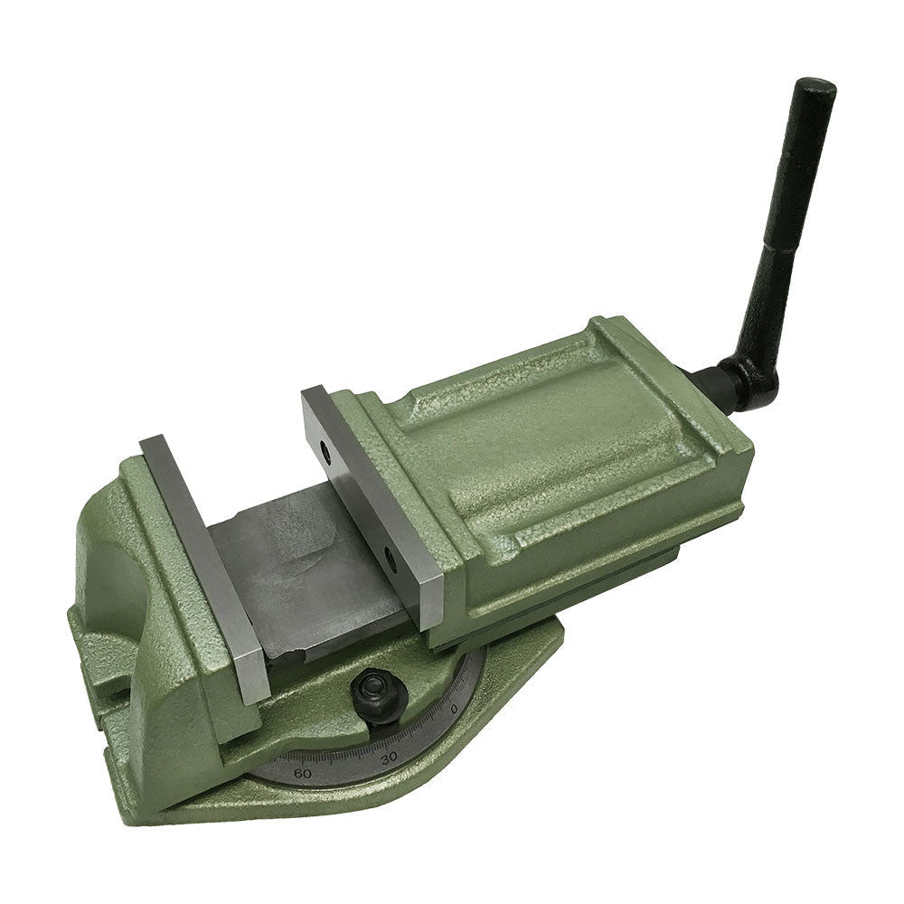 Heavy Duty 5'' Milling Vise With Swivel Base 360 Degree Rotation