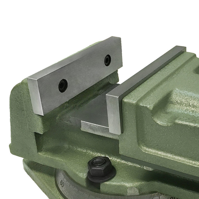 Heavy Duty 5'' Milling Vise With Swivel Base 360 Degree Rotation