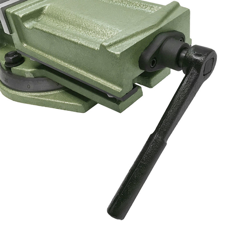 Heavy Duty 5'' Milling Vise With Swivel Base 360 Degree Rotation