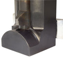Heavy duty metal puncher and notcher for 5/16 inch vent holes