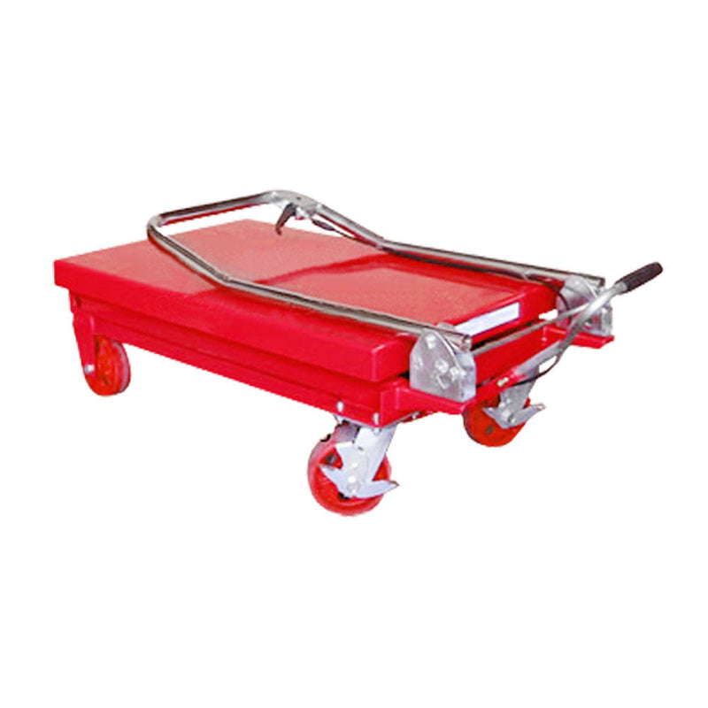 Heavy Duty Mobile 1000 LBS Hydraulic Table Lift Jack Cart
