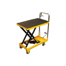 Heavy Duty Mobile 330LB Hydraulic Table Lift 9" to 28" Jack Cart