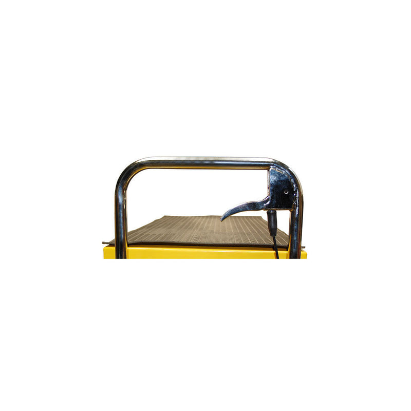 Heavy Duty Mobile 330LB Hydraulic Table Lift 9" to 28" Jack Cart