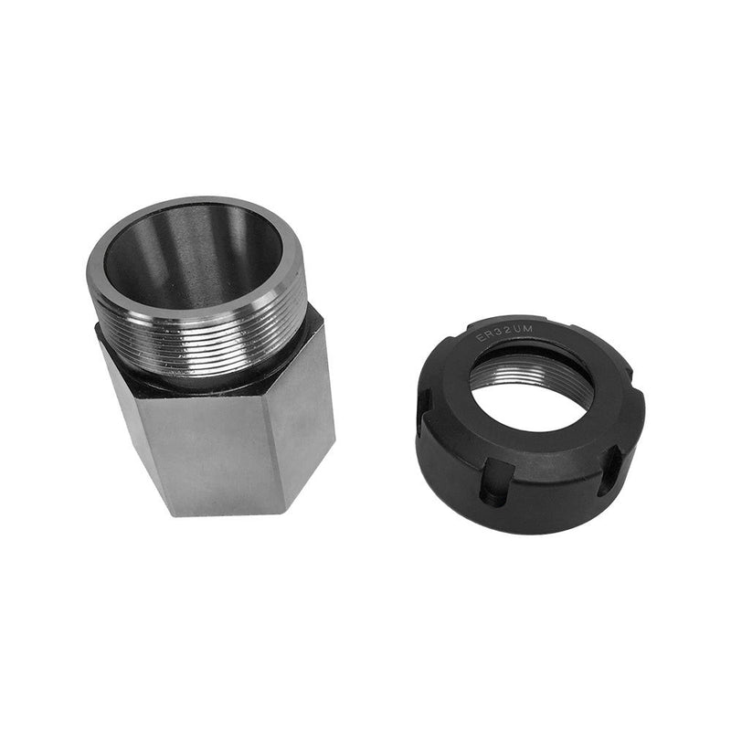 Hex ER-32 Collet Block Spring Chuck Holder CNC Milling Lathe Engraving Tool