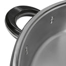 High Quality 18 Quart Stainless Steel Low Pot With Lid Capsule Base Cookware