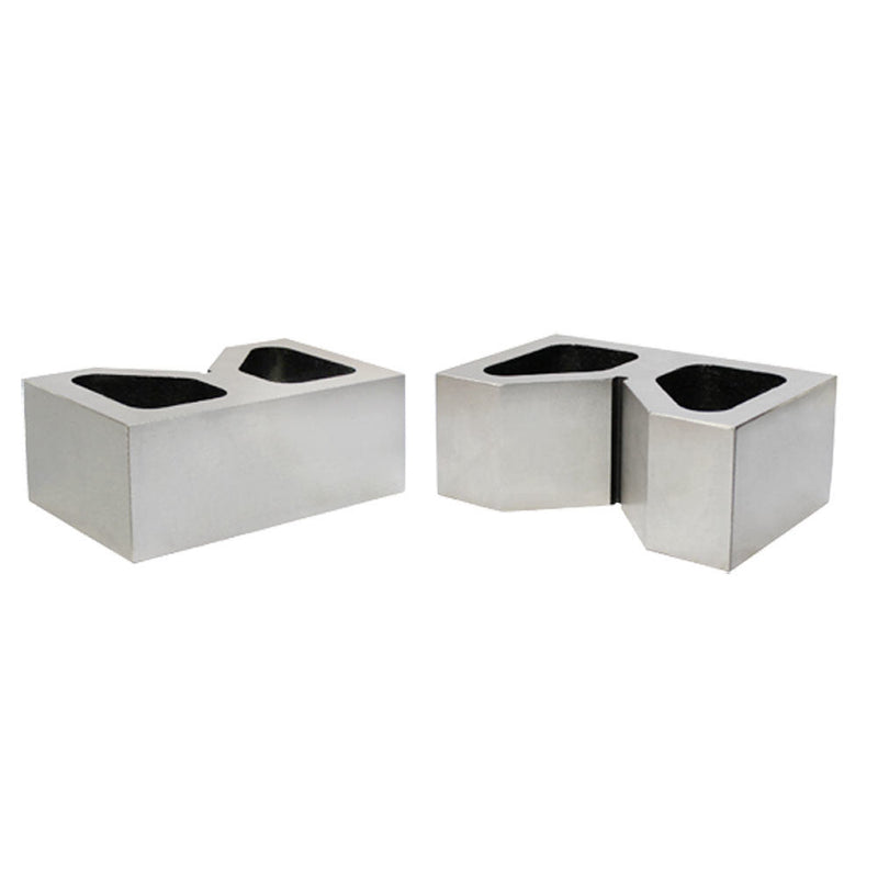 High Quality Cast Iron Pair 6'' x 2-1/2'' x 3-1/2''  Cast Iron V-Blocks Block