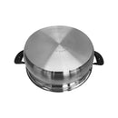 High Quality Stainless Steel 12'' Low Pot Cookware 8 Qt Pots Pan Cooking Supplies