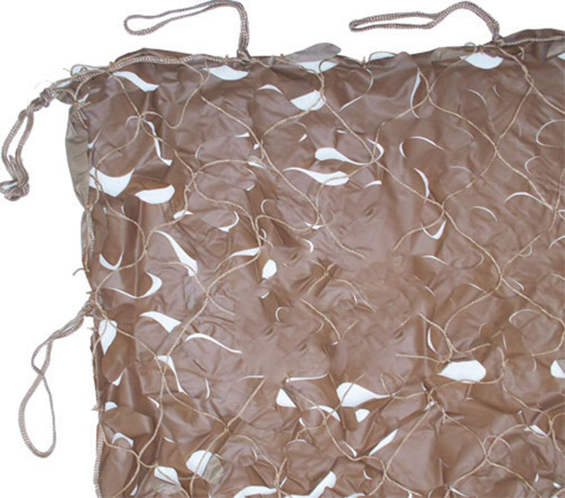 Hunting CAMO NET Netting Blind Disguise Ground Cover Camouflage 10x10' Tan