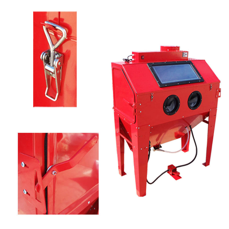 Industrial Air Sand Blaster Blast Blasting Cabinet