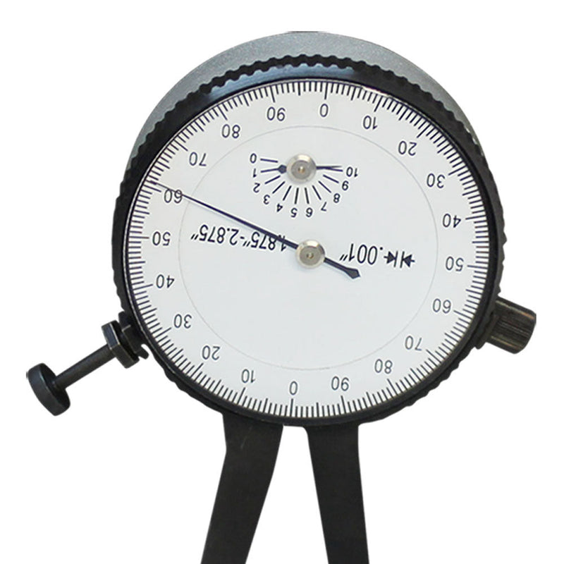 INTERNAL Dial Caliper Gage Measurement 1.875''-2.875'' Gradution .001