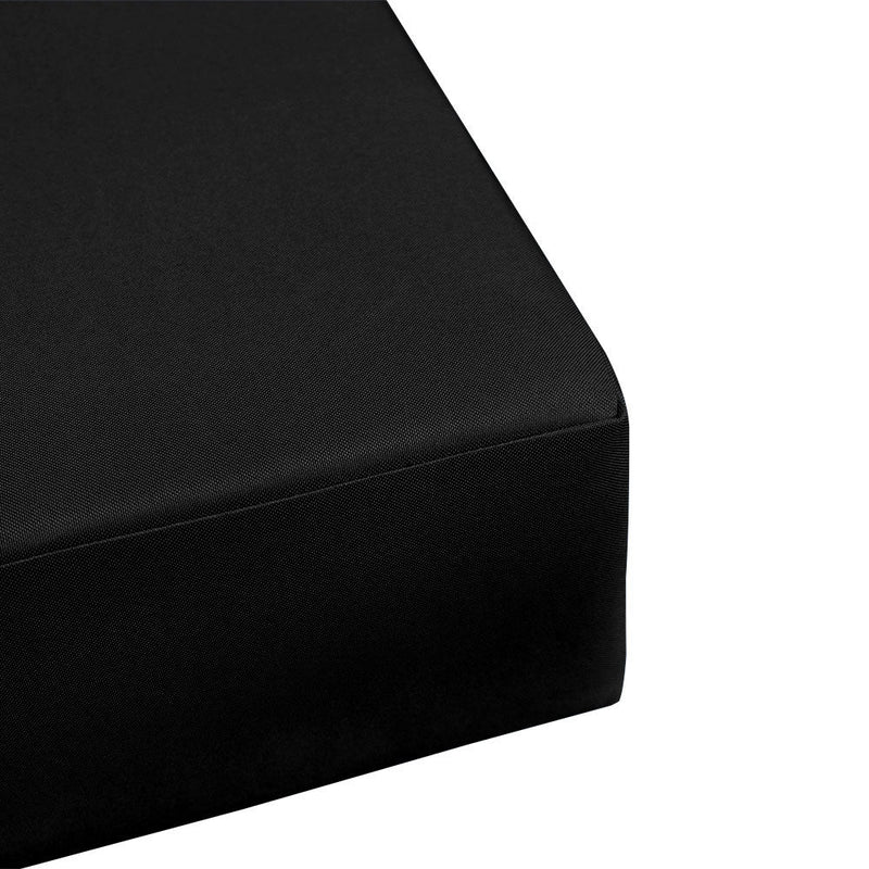 Knife Edge 6" Queen Size 80x60x6 Outdoor Daybed Fitted Sheet Slip Cover Only -AD109