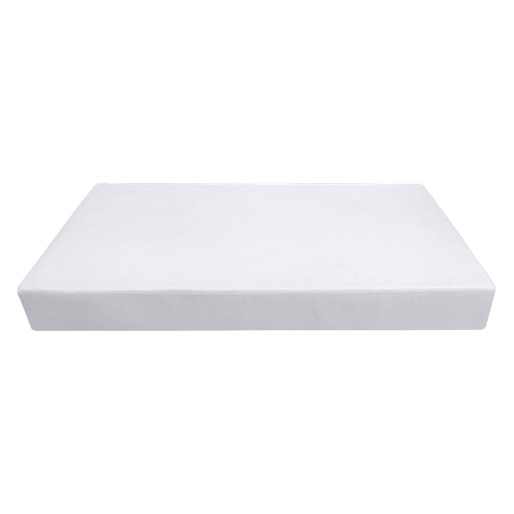 Outdoor daybed mattress fitted sheet cover — cover only