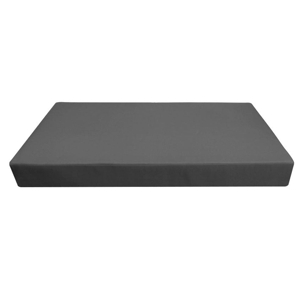 Outdoor daybed mattress fitted sheet cover — cover only
