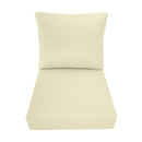 Outdoor lounge chair cushion