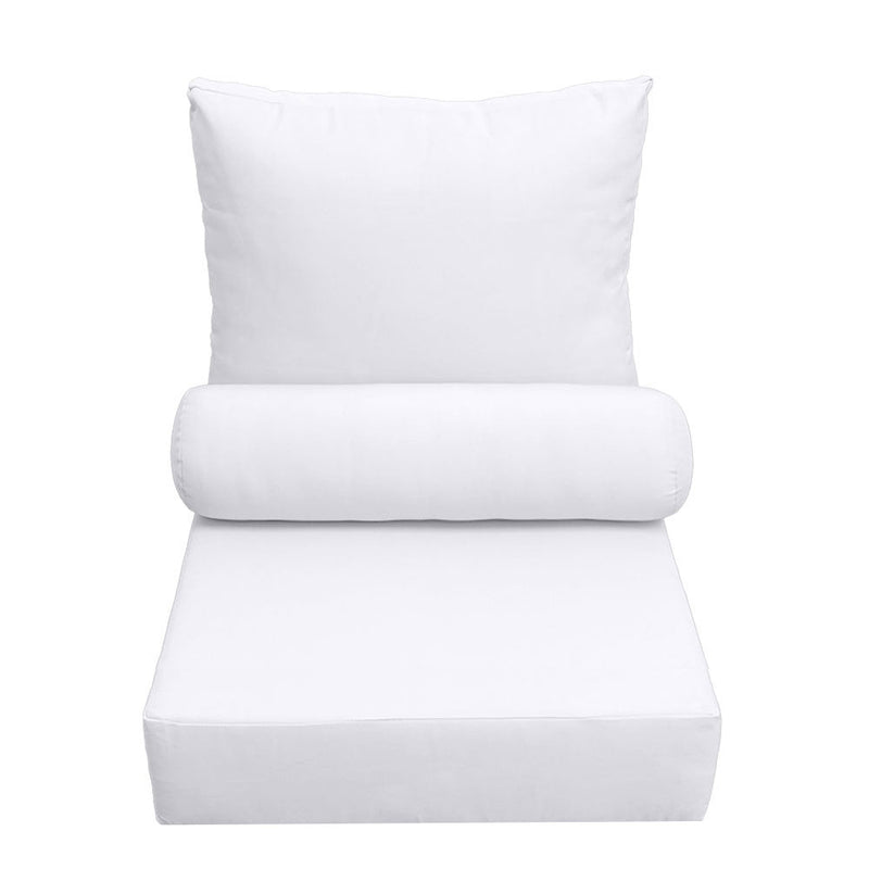 Outdoor lounge chair cushion
