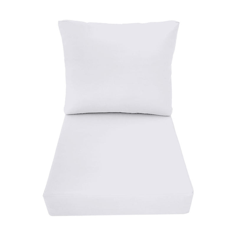 Outdoor lounge chair cushion
