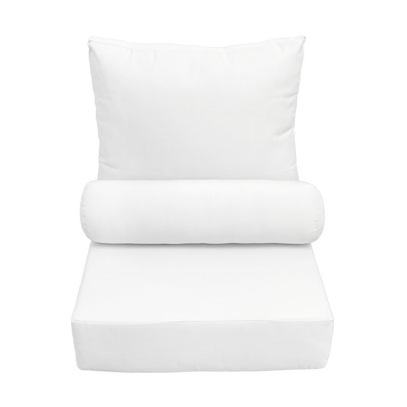 Outdoor lounge chair cushion