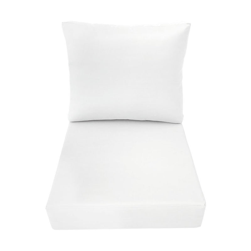 Outdoor lounge chair cushion