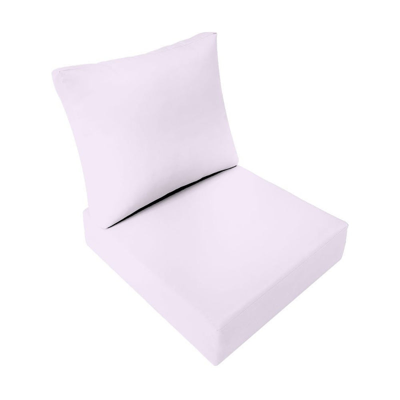 Outdoor lounge chair cushion