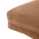Outdoor lounge chair cushion