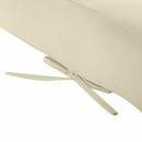 Knife Edge w-Buttons Ottoman Cushion Chair Seat In-Outdoor Polyester 24 x 24 x 5 -AD006