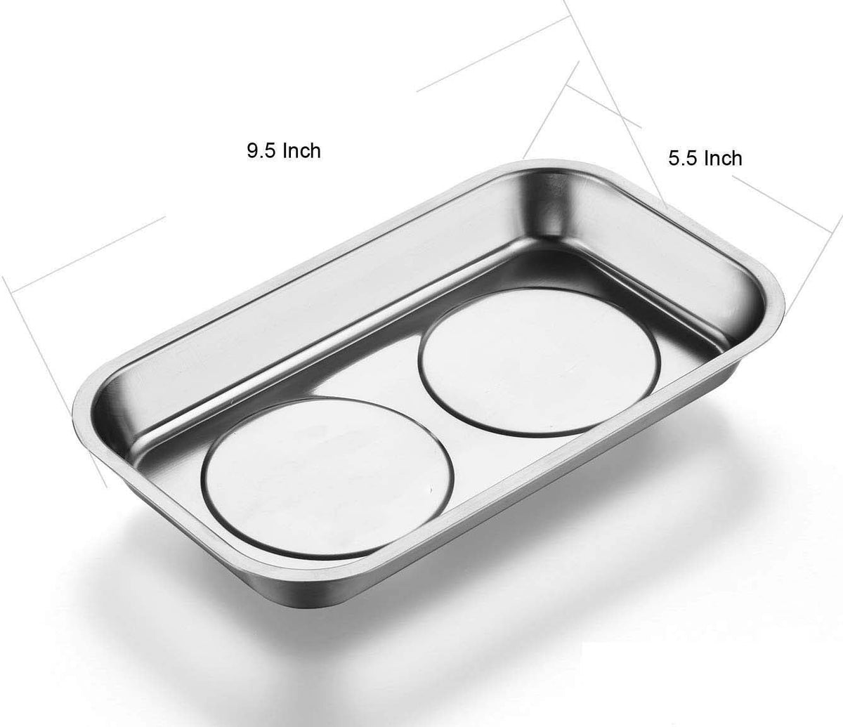 Large Staineless Steel Magnetic Bolts Screws Dish Holder Holding Pan Tray Bowl