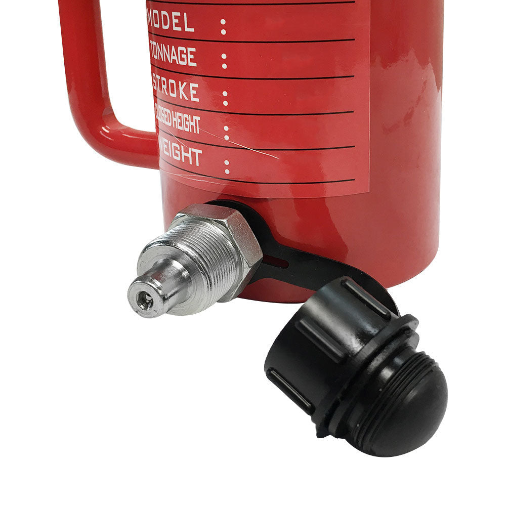 Lock Nut 10-Ton Hydraulic Cylinder 4" Stroke Jack Ram 8" Closed Height