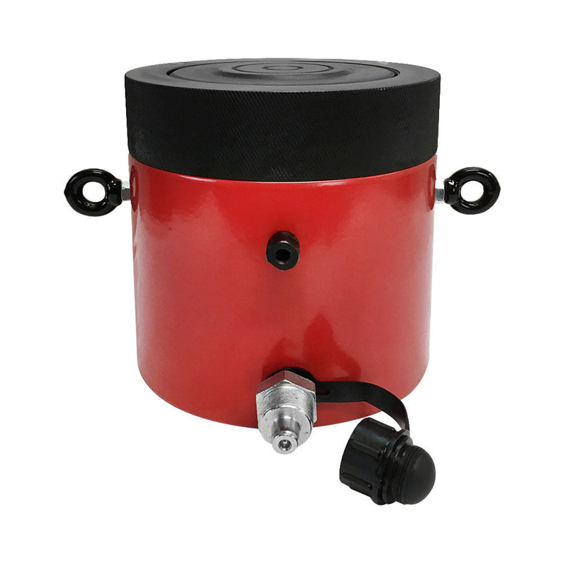 Lock Nut 200-Ton Hydraulic Cylinder 2" Stroke Jack Ram 7.25" Closed Height
