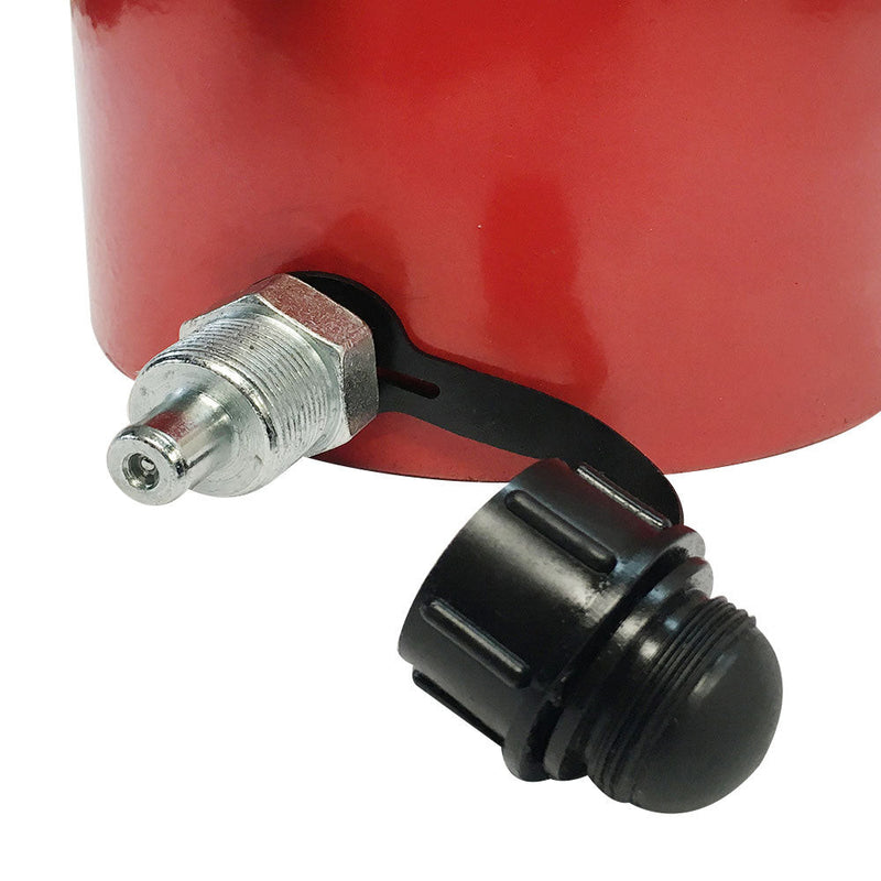 Lock Nut 200-Ton Hydraulic Cylinder 2" Stroke Jack Ram 7.25" Closed Height