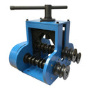 Manual Pipe Tube Ring Roll Bender Band Roller Flat Square Round