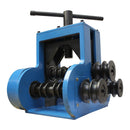 Manual Pipe Tube Ring Roll Bender Band Roller Flat Square Round