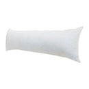 Bolster insert, polyester fiberfill replacement for daybed/porch swing bed, white