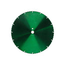 Metallic Green 14'' Metal Cutting Diamond Blade 1''-20mm Arbor Metal Studs Pipe Angle Steel