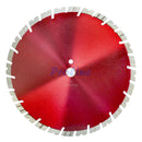 Metallic Red 14" x .125'' x 1" Turbo Segmented Diamond Blade Cutter Cutting