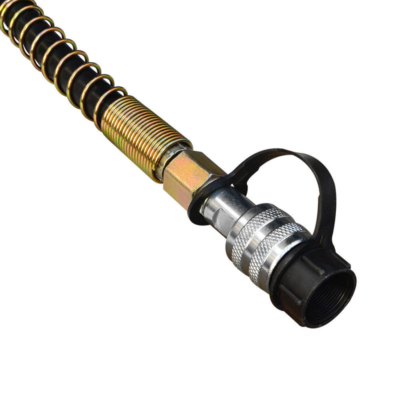 MH1 Manual 8,700 PSI Air Hydraulic Hand Pump 35" Hose  & Coupler Included