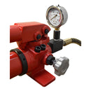 MH3 Manual 10,000 PSI Air Hydraulic Hand Pump Pressure Gauge 72" Hose Coupler
