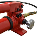 MH5 Manual 10,000 PSI Air Hydraulic Hand Pump 72" Hose  & Coupler Included